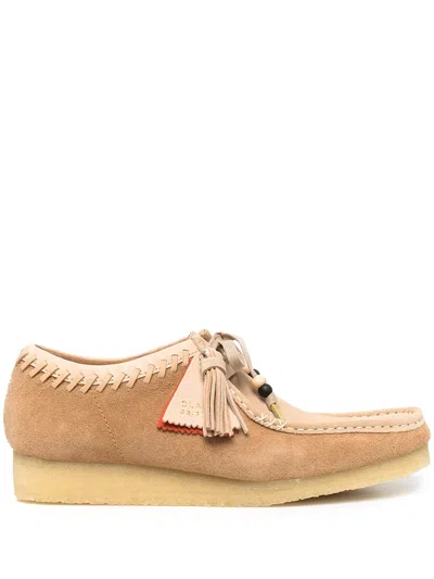 Clarks Wallabee Low-top Shoes In Brown