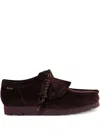 Clarks Wallabee Lace-up Shoes In Purple