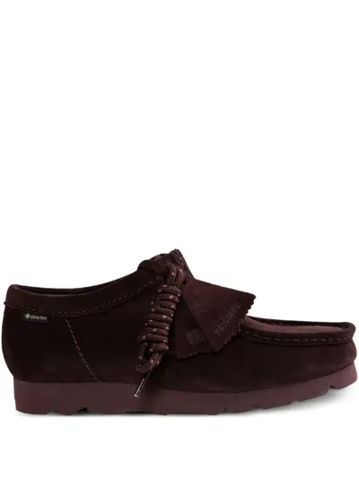 Clarks Wallabee Lace-up Shoes In Purple