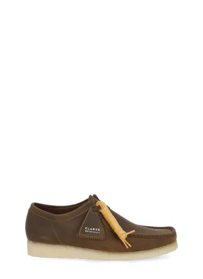 Clarks Wallabee Loafers In Brown