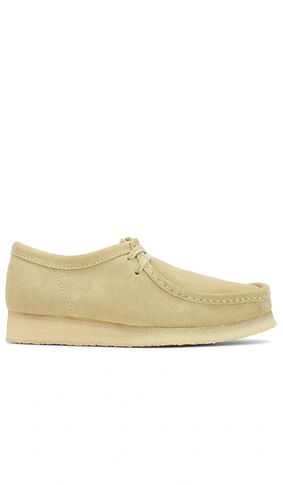 Clarks Wallabee In Maple Suede
