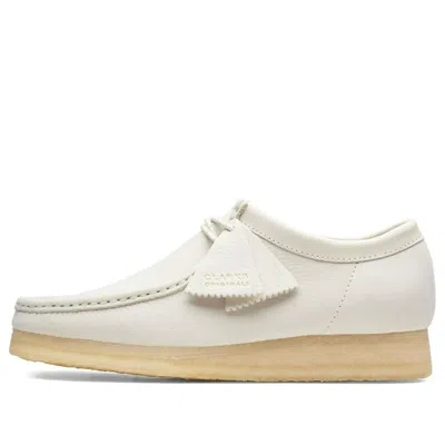 Clarks Wallabee 'off White Nubuck' In Animal Print