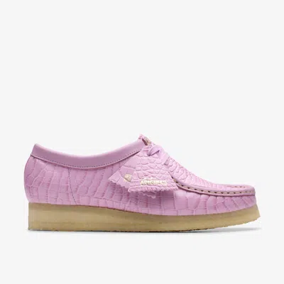 Clarks Wallabee In Purple