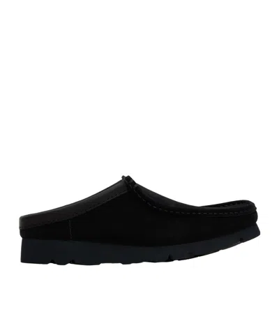 CLARKS WALLABEE SLIP LOAFERS
