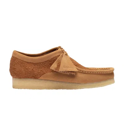 Pre-owned Clarks Wallabee 'tan Hairy Suede' | Men's Size 9.5