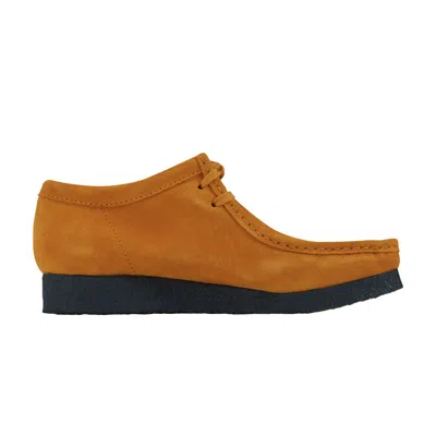Pre-owned Clarks Wallabee 'yellow Blue' | Men's Size 11