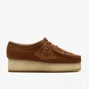 Clarks Wallacraft Bee Platform Shoes In Brown
