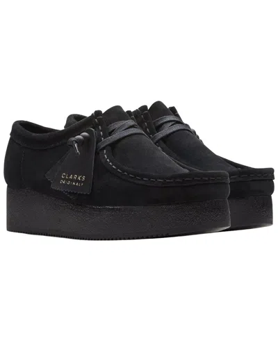 Clarks Wallacraft Bee Suede Moccasin In Black