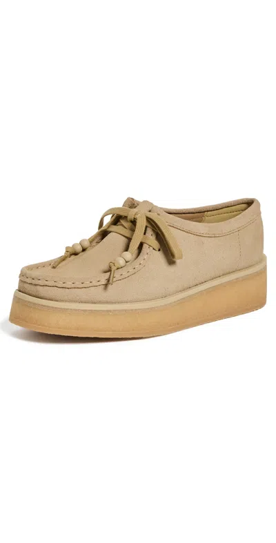 Clarks Wallacraft Bey Loafers Maple Suede