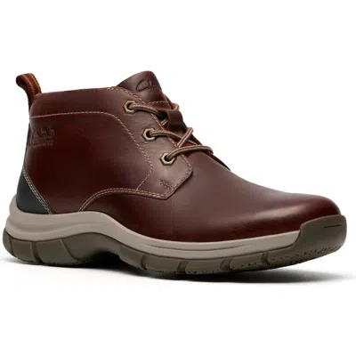 Clarks ® Walpath Waterproof Chukka Boot In Brown