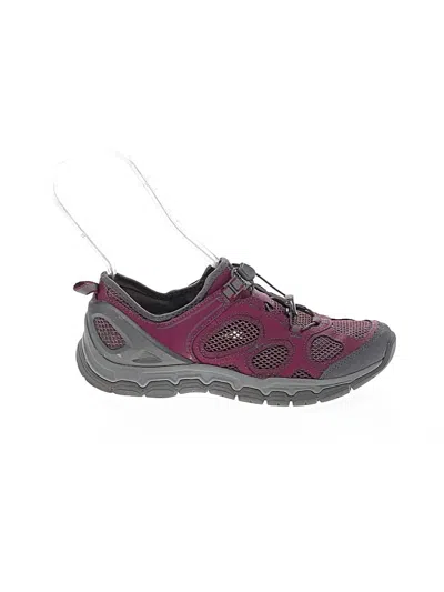 Pre-owned Clarks Water Shoes In Burgundy