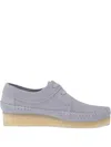 Clarks Weaver "cool Blue" Derby Shoes