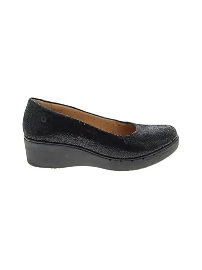 Pre-owned Clarks Wedges In Black
