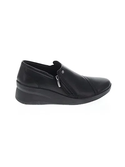 Pre-owned Clarks Wedges In Black