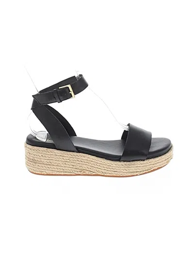 Pre-owned Clarks Wedges In Black