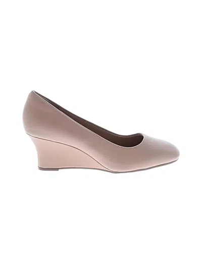 Pre-owned Clarks Wedges In Brown