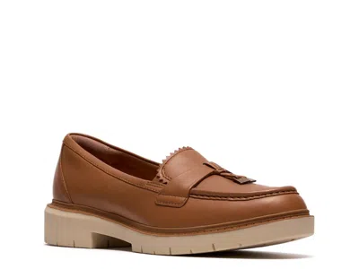 Clarks Westlynn Bella Loafer In Brown