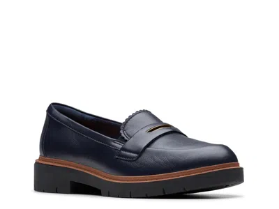Clarks Westlynn Glow Loafer In Blue