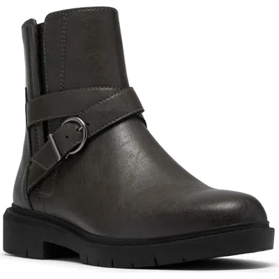 Clarks ® Westlynn Lux Leather Bootie In Black