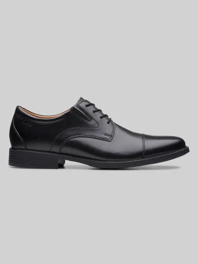 Clarks Whiddon Cap Toe Oxford In Black