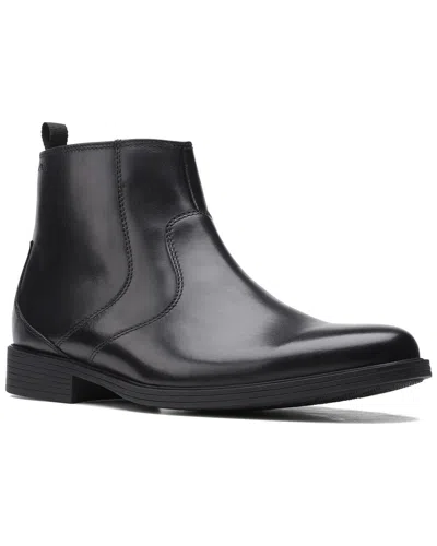Clarks Whiddon Zip Leather Boot