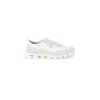 Clarks White Leather Men's Sneaker In White