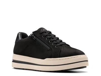 Clarks Wide Width Audreigh Sky Sneaker In Black