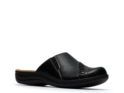 Clarks Wide Width Laurieann Lux Mule In Black