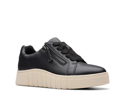 Clarks Wide Width Mykah Joy Sneaker In Black
