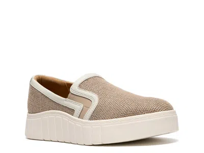Clarks Wide Width Mykah Shine Slipon Sneaker In Multi