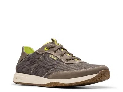 Clarks Wide Width Sailview Sport Sneaker In Brown