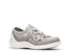 Clarks Wide Width Solevana Step Sneaker In Gray