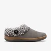 Clarks Willowdean Sweater Slippers In Grey