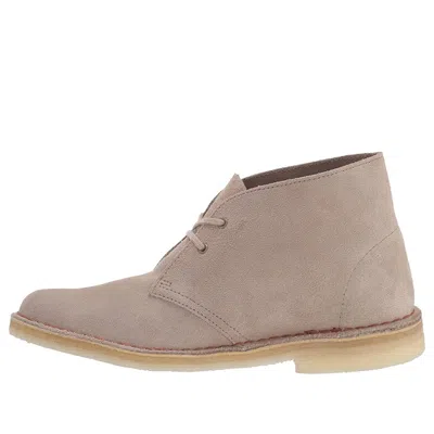 Clarks (wmns)  Desert Boots Suede 'sand' In Neutral
