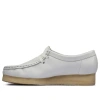 Clarks (wmns)  Wallabee Boots 'white Leather'