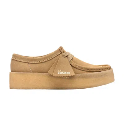 Pre-owned Clarks Wmns Wallabee Cup 'maple Suede' | Brown | Women's Size 6.5