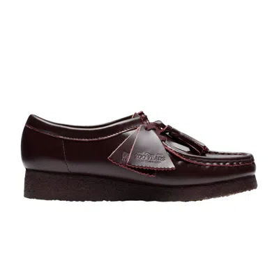 Pre-owned Clarks Wmns Wallabee 'somerset Nights Pack - Purple Grape' | Women's Size 7