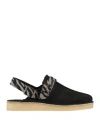 Clarks Woman Mules & Clogs Black Size 10.5 Leather In Black