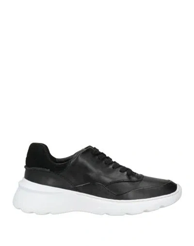 Clarks Woman Sneakers Black Size 7.5 Leather