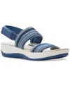 Clarks Arla Stroll In Blue Combi