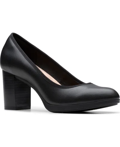 Clarks Women's Bayla Carly Slip On Dress Pumps In Black