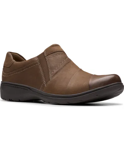 Clarks Women's Carleigh Abby Slip On Loafers In Brown