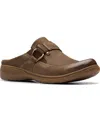 Clarks Women's Carleigh Viola Round Toe Mules In Brown