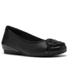 Clarks Cathrynn Luna Flat In Multi