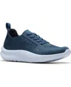 Clarks Women's Cloud Steppers Solevana Style Slip On Sneakers In Blue