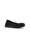 Clarks Breeze Roam In Black,black Textile
