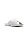 Clarks Breeze Sara In White Synthetic
