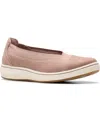 Clarks Women's Cloudsteppers Breeze Sky Air Slip On Shoes In Pink