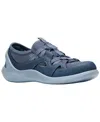 Clarks Solevana Step Sneaker In Blue