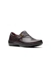 Clarks Women's Collection Cora Aubrie Shoes In Dark Brown Leather